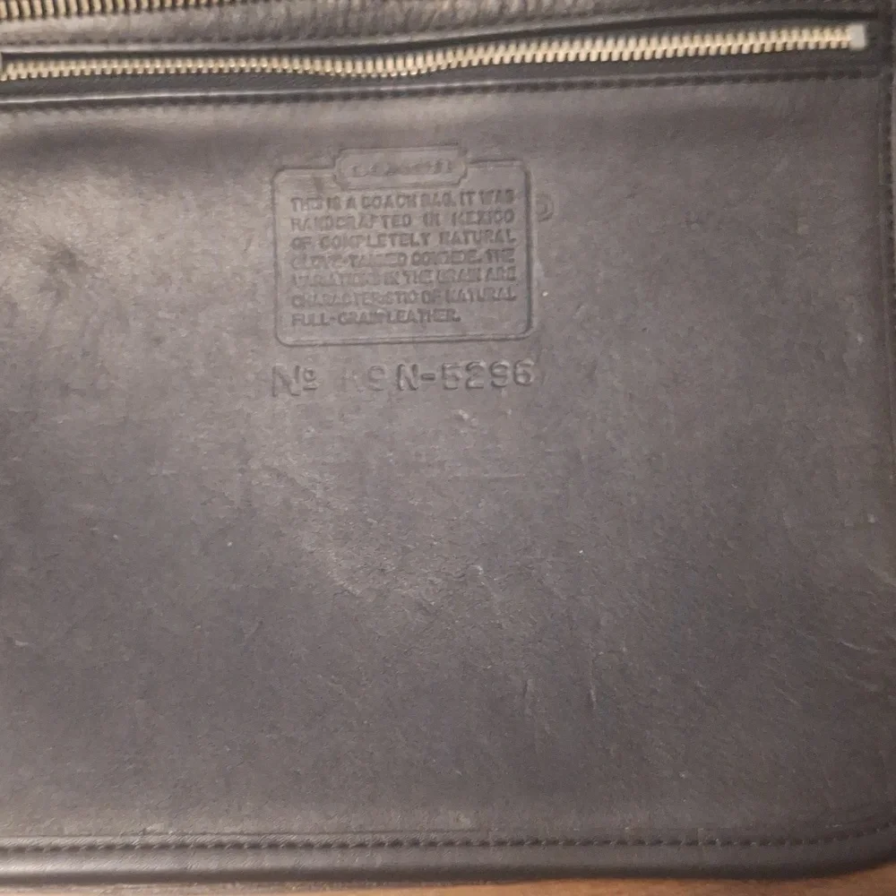 Black Leather Shoulder Bag